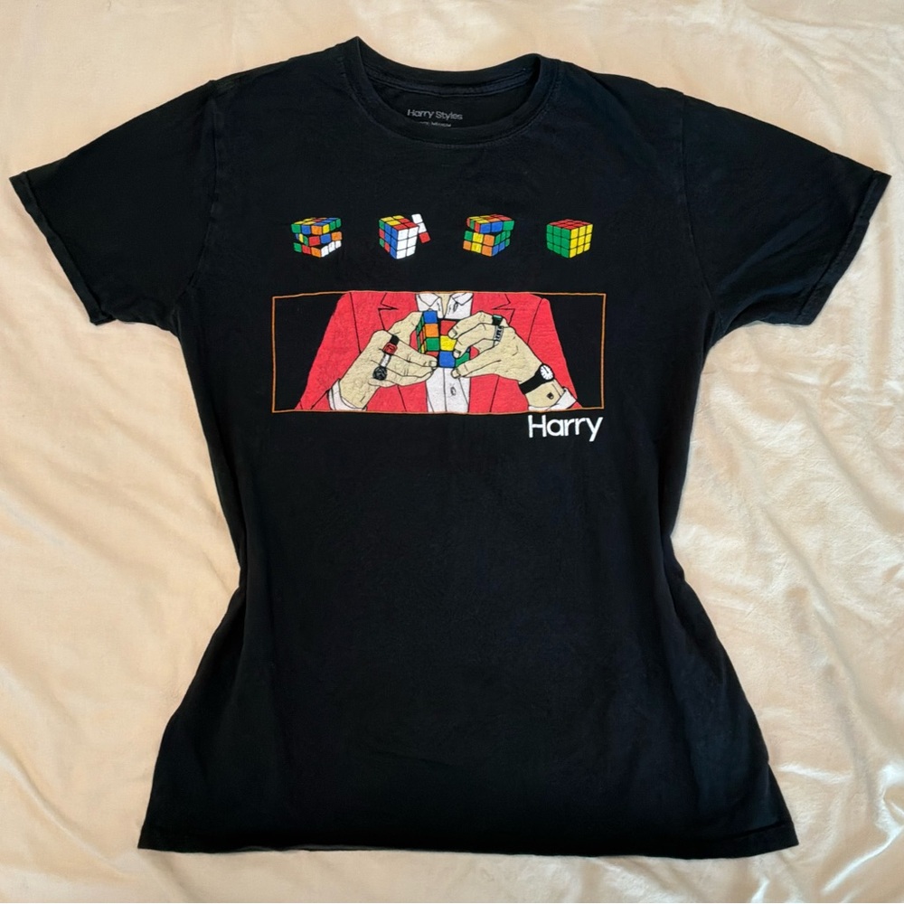 Harry Styles Rubik's Cube Graphic Tee